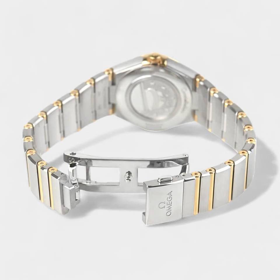 Omega Constellation Diamond / Steel&Gold / 28mm Box&Papers 131.25.28.60.58.001