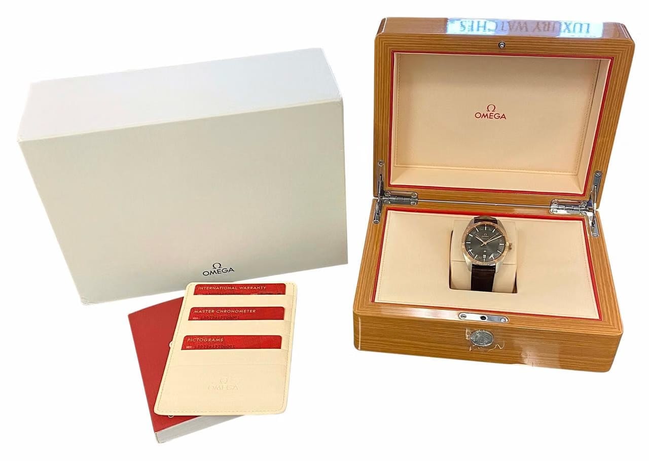 Omega Globemaster Constellation Globemaster Annual Calendar UNWORN Box & Cards