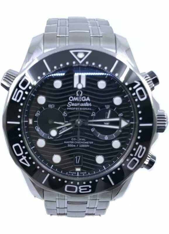 Omega Seamaster Diver 300 MCHRONO Diver 300m Automatic Black Dial 44mm 210.30.44.51.01.001