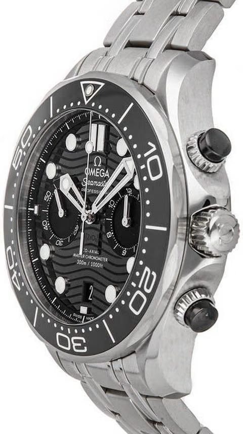Omega Seamaster Diver 300 MCHRONO Diver 300m Automatic Black Dial 44mm 210.30.44.51.01.001