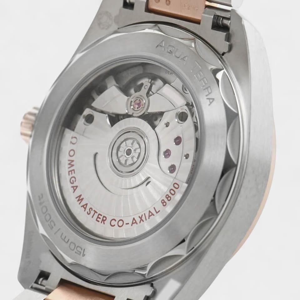 Omega Seamaster Aqua Terra Steel&Rose gold / 38mm / Box&Papers / 220.20.38.20.56.001