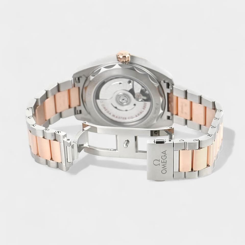 Omega Seamaster Aqua Terra Steel&Rose gold / 38mm / Box&Papers / 220.20.38.20.56.001