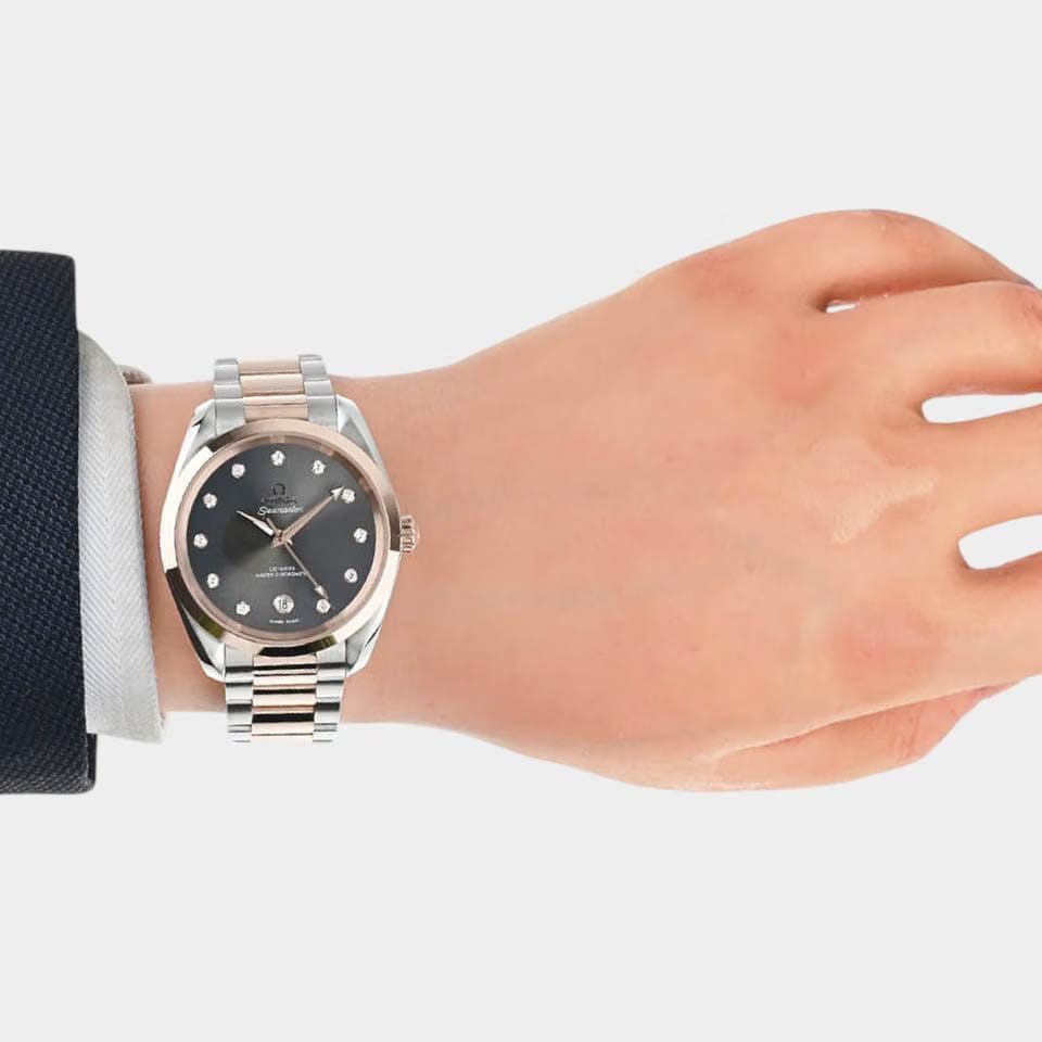 Omega Seamaster Aqua Terra Steel&Rose gold / 38mm / Box&Papers / 220.20.38.20.56.001