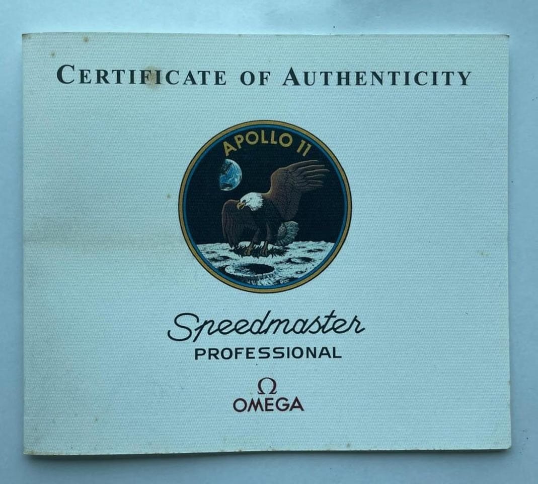 Omega Speedmaster Professional Moonwatch Apollo 11 35th Anniversary Omega Speedmaster Professional Apollo 11 35th Anniversary