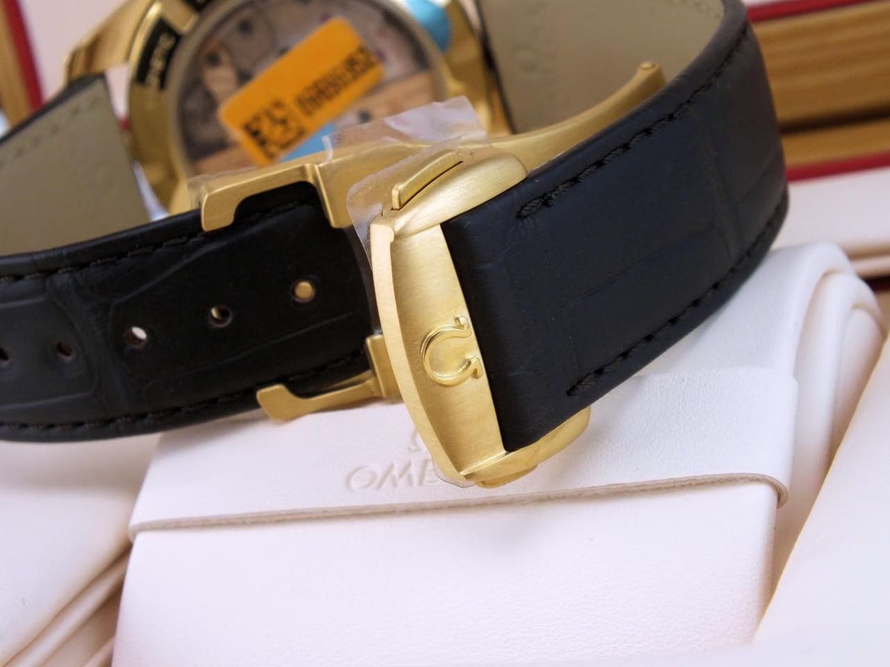 Omega Seamaster Aqua Terra Master Co-axial NOS Full GOLD 18 K + Buckle 18 K Full Set NOS