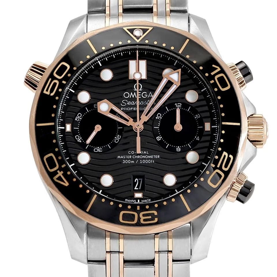 Omega Seamaster210.20.44.51.01.001 Automatic Gold/Steel Like New & Unworn