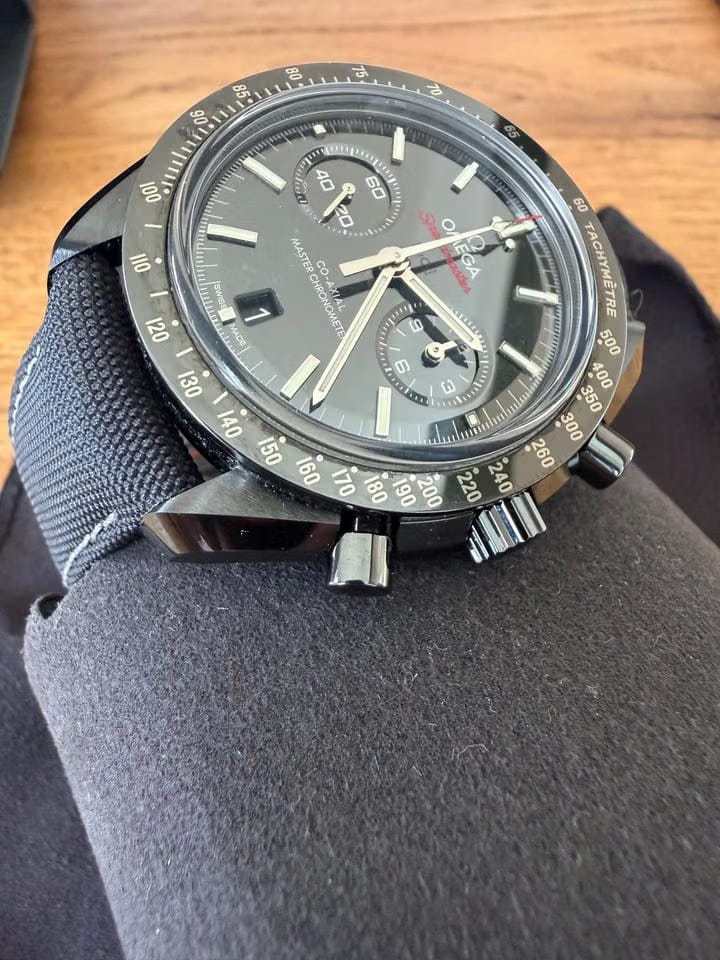 Omega Speedmaster Dark Side Of The Moon Speedmaster Full set , Neu
