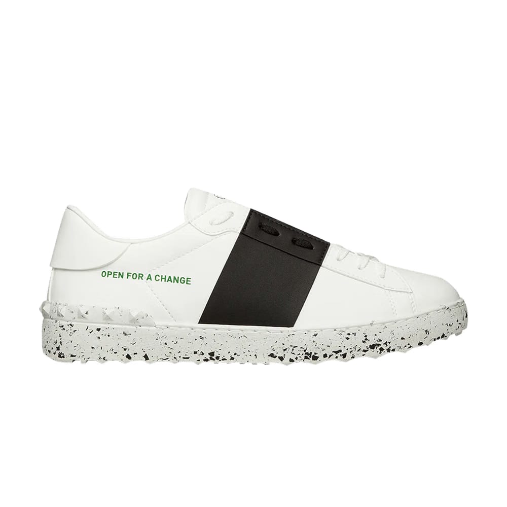 Valentino Open Sneaker Open For A Change - Black
