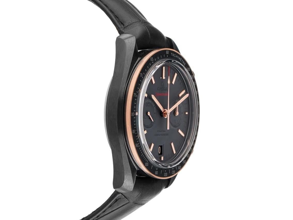 Omega Speedmaster Moonwatch Dark Side of the Moon Ref.311.63.44.51.06.001 2024 Full Set Ungetragen Vintage Speedmaster Moonwatch Dark Side of the Moon Faltschließe
