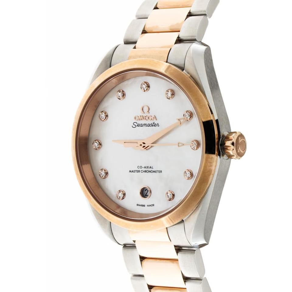 Omega Seamaster Aqua Terra O22.02.03.82.05.5001 - Uomo - Donna - Seamaster Aqua Terra 150 M Co - Axial Master Chronometer Ladies’ 38 Mm