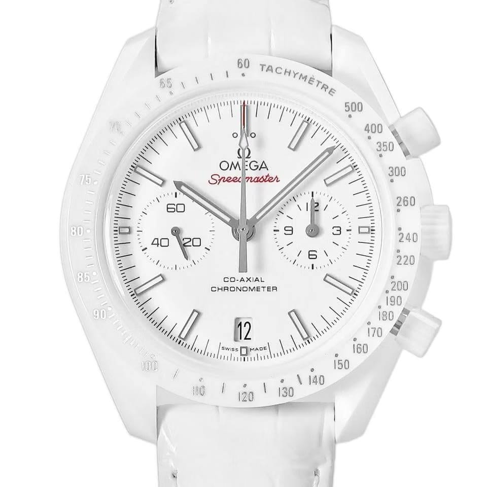 Omega Speedmaster Watches 311.93.44.51.04.002 Speedmaster Moonwatch White Side of the Moon
