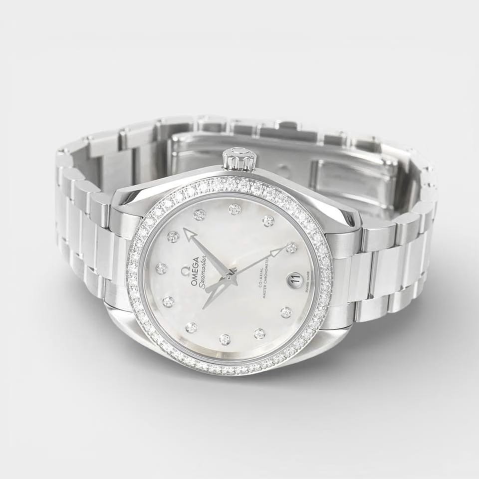 Omega Seamaster Aqua Terra Steel / 34 mm / Box&Papers / 220.15.34.20.55.001