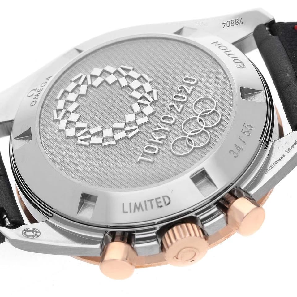 Omega Speedmaster Tokyo 2020 Olympics LE Watch 522.20.42.30.06.002 Unworn