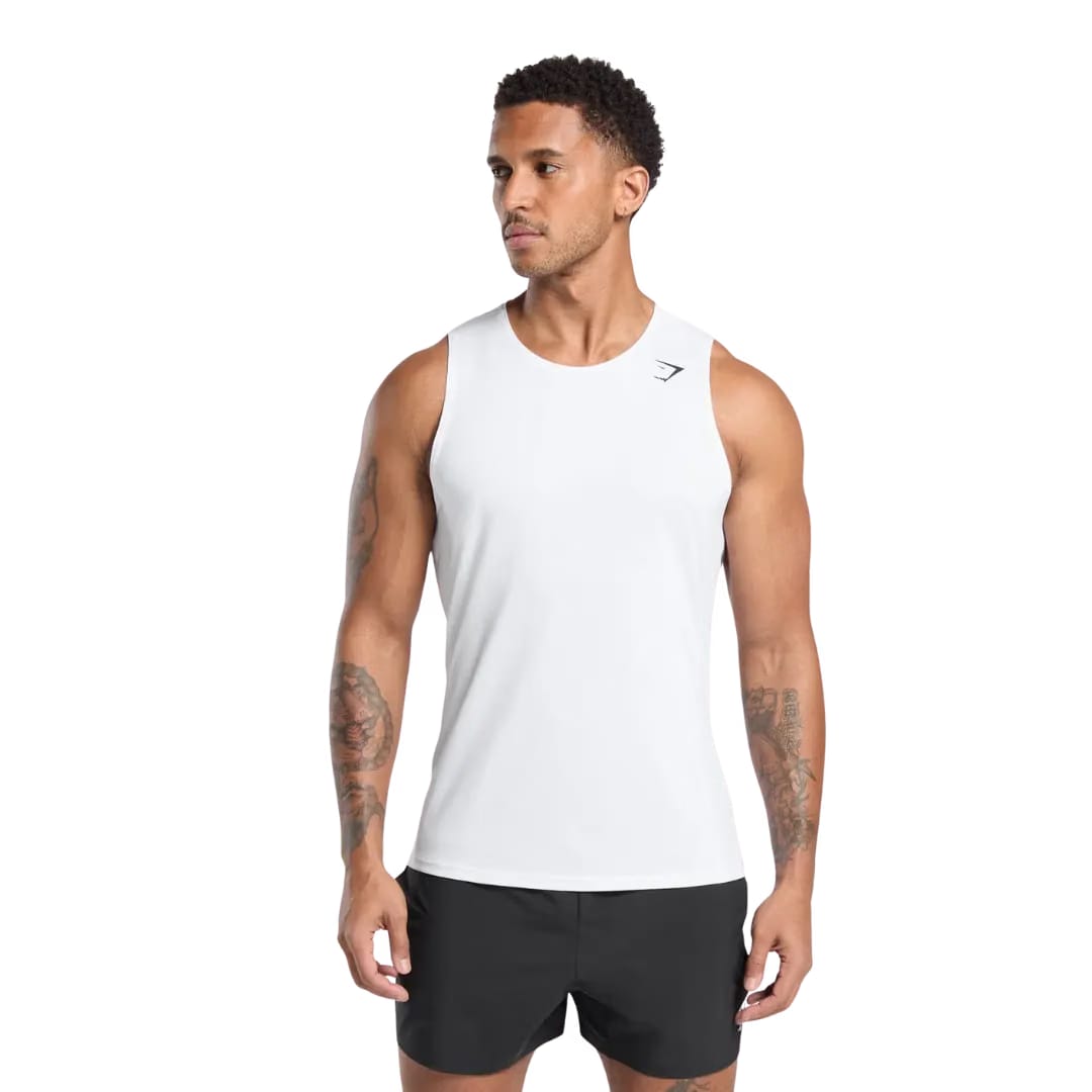 Gymshark Arrival Tank White