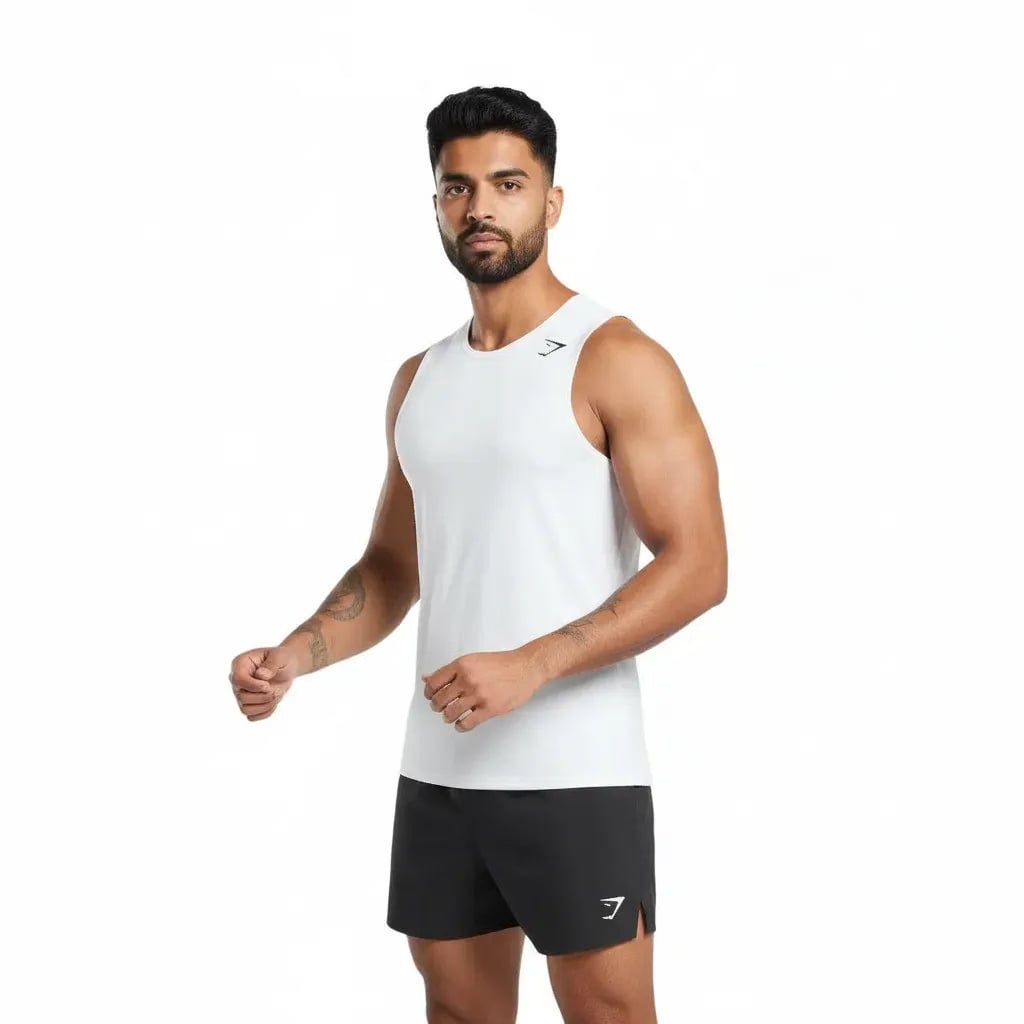 Gymshark Arrival Tank White