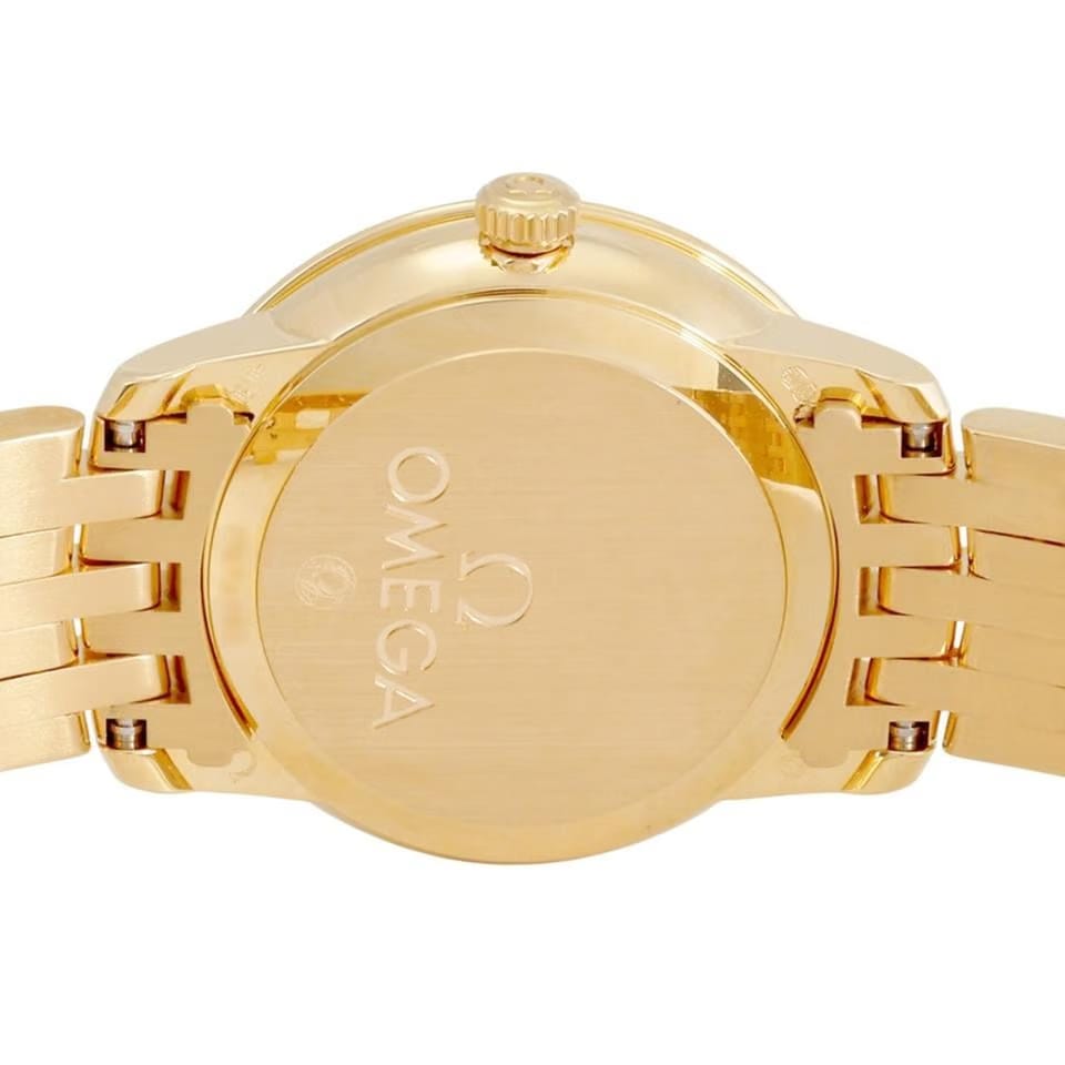 Omega De Ville Prestige424.55.24.60.58.001 Quartz Yellow Gold New