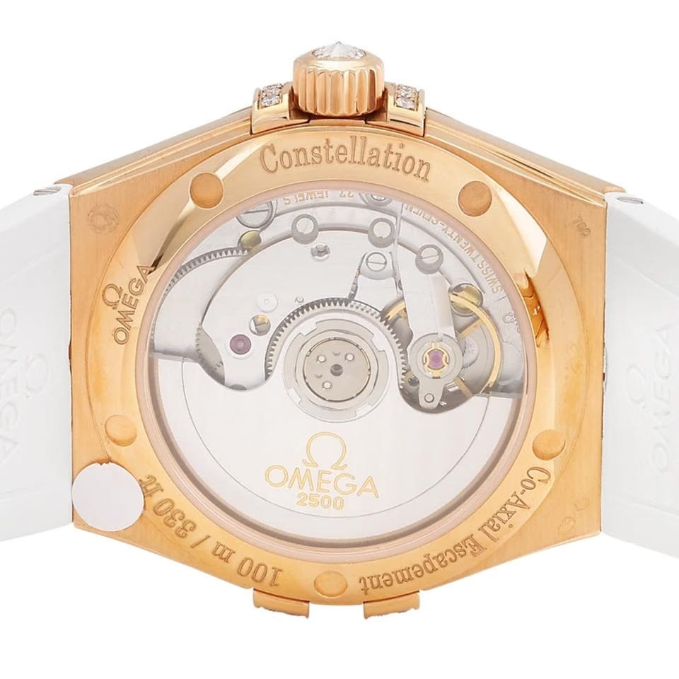 Omega Constellation Ladies123.57.35.20.55.001 Automatic Red Gold New