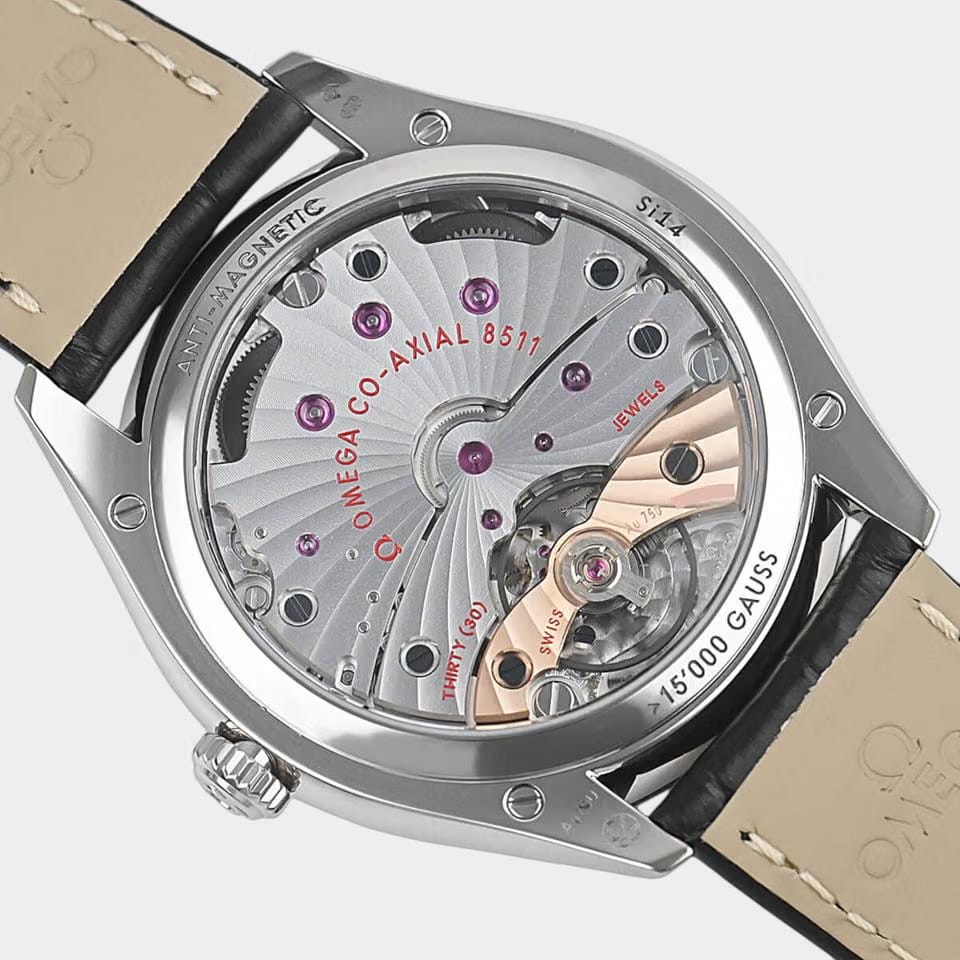 Omega De Ville Trésor White gold / 40 mm / Box&Papers / 432.53.40.21.02.004