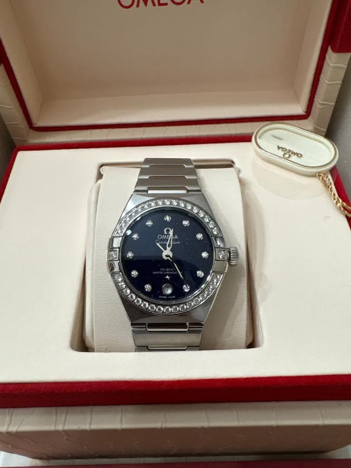 Omega Constellation Co‑Axial Master Chronometer November 2025 everything included
