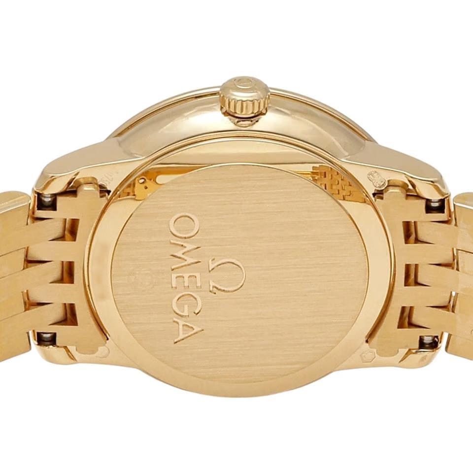 Omega De Ville Prestige424.55.24.60.55.001 Quartz Yellow Gold New