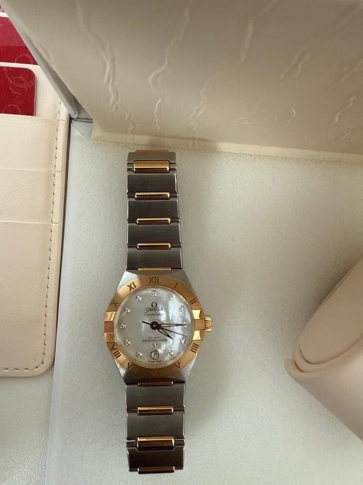 Omega Constellation Master Chronometer Manhattan CONSTELLATION 29 mm steel ‑ yellow gold.