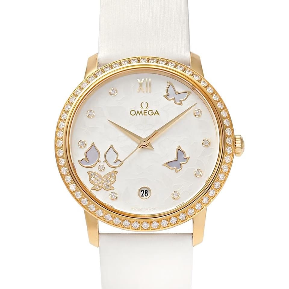 Omega De Ville Prestige424.57.37.20.55.001 Automatic Yellow Gold New