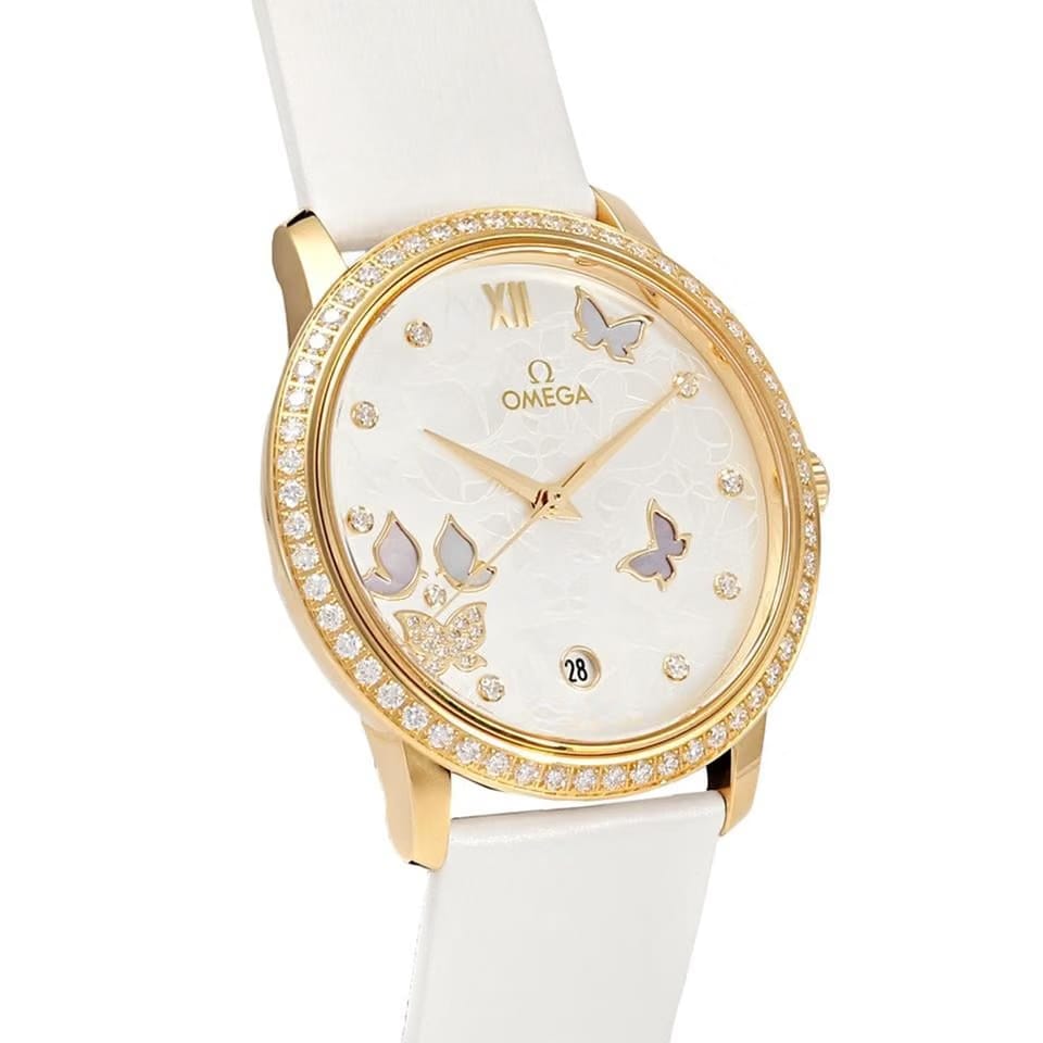 Omega De Ville Prestige424.57.37.20.55.001 Automatic Yellow Gold New