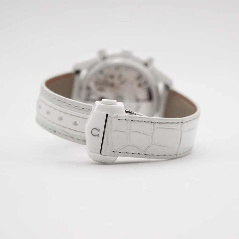 Omega Speedmaster Co-Axial Chronograph White Side Of The Moon