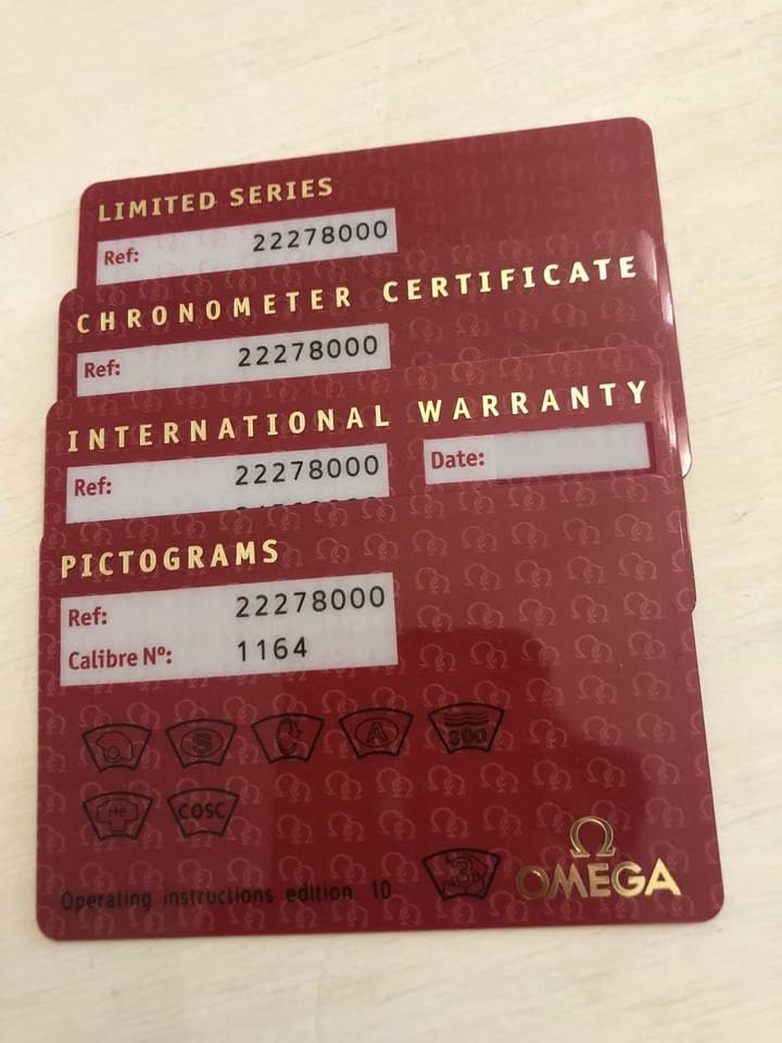 Omega Seamaster Reconnaissance Limited 500pz