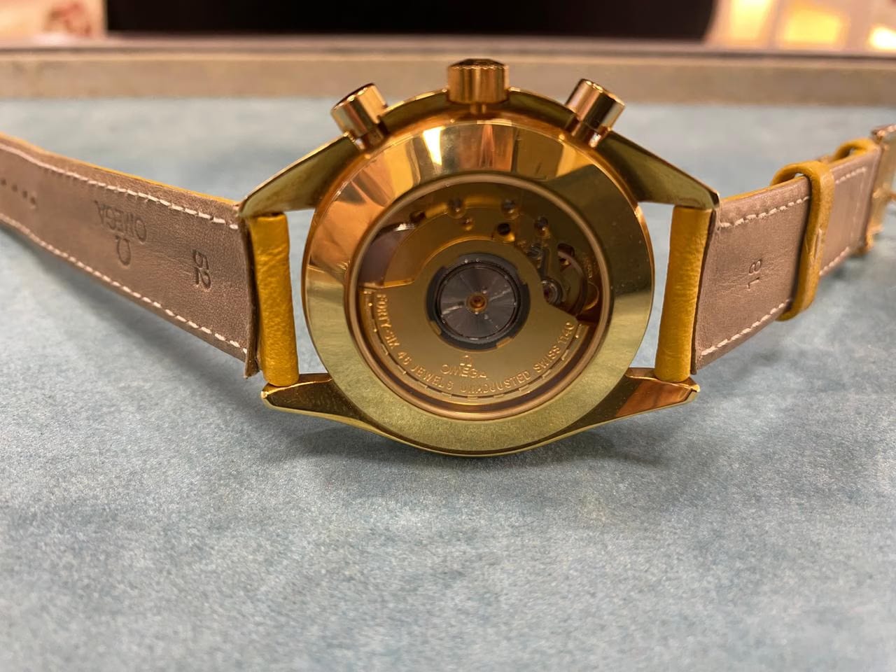 Omega Speedmaster Reduced Oro Giallo 18 kt full set