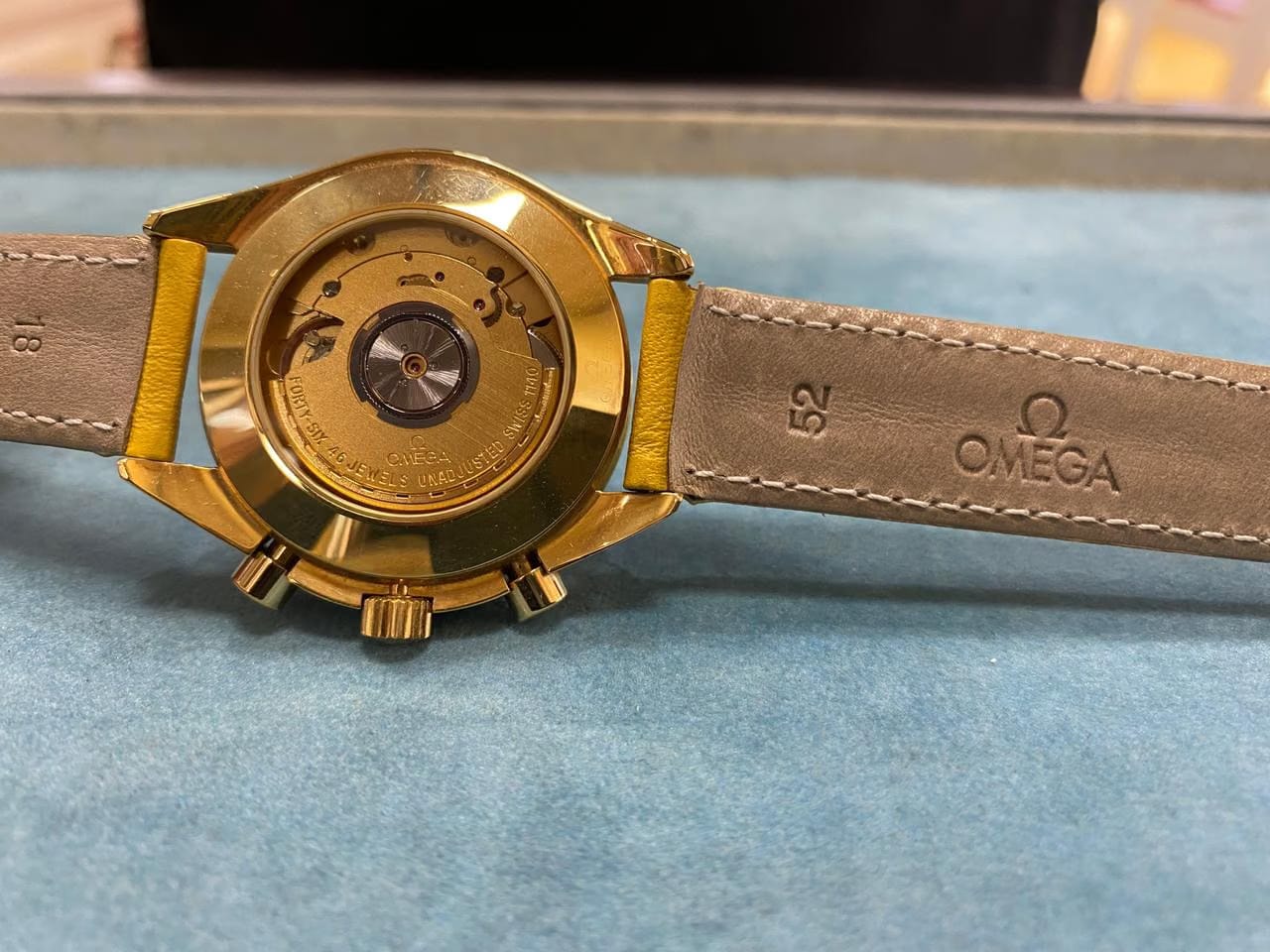 Omega Speedmaster Reduced Oro Giallo 18 kt full set