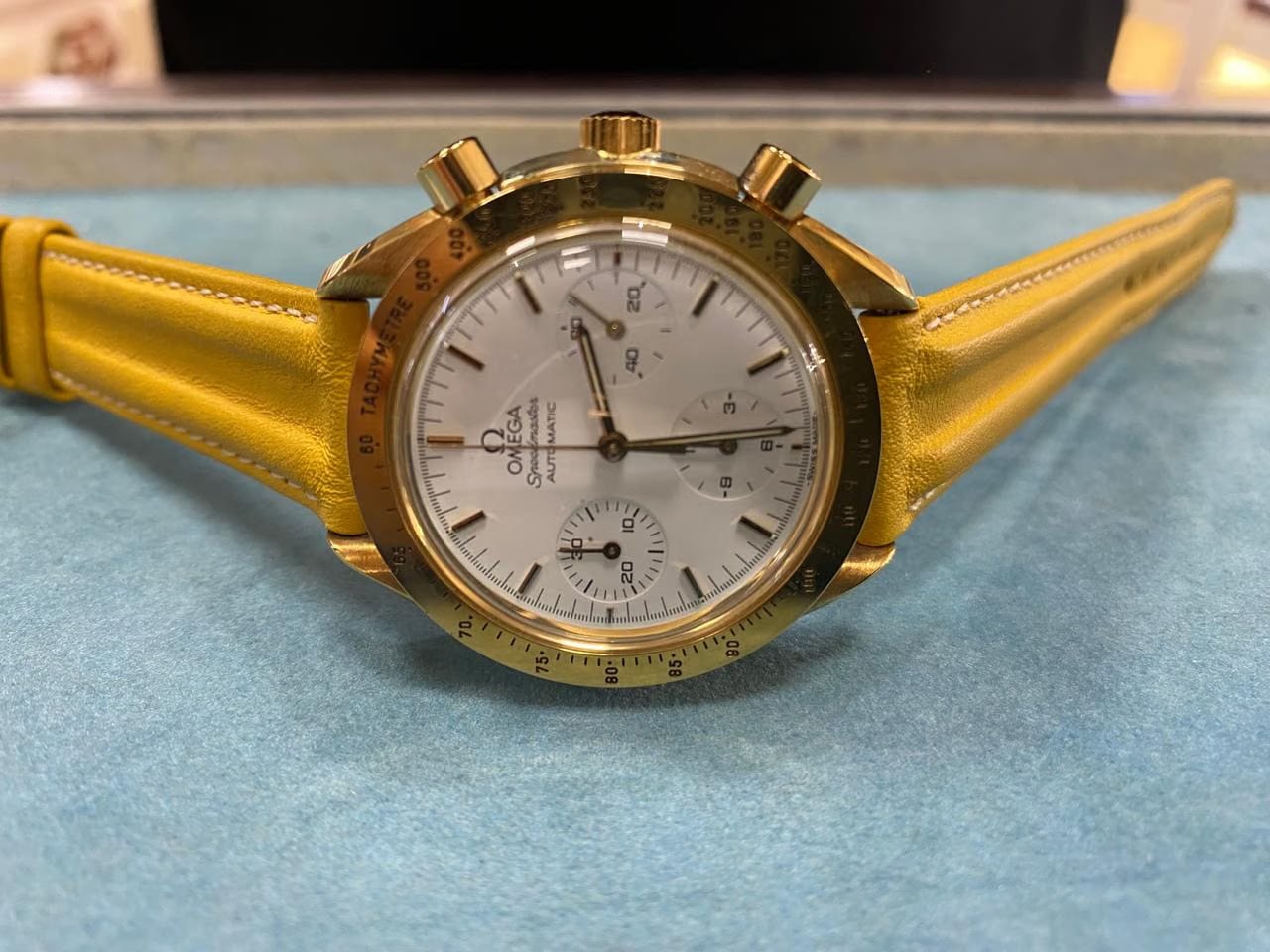 Omega Speedmaster Reduced Oro Giallo 18 kt full set