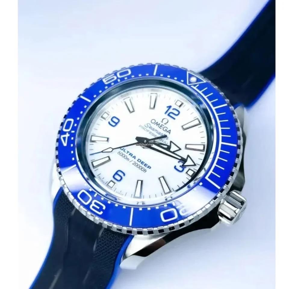 Omega Seamaster Ultra Deep 6000 MPlanet Ocean 6000 Blue ULTRA DEEP Ref#215.32.46.21.04.001