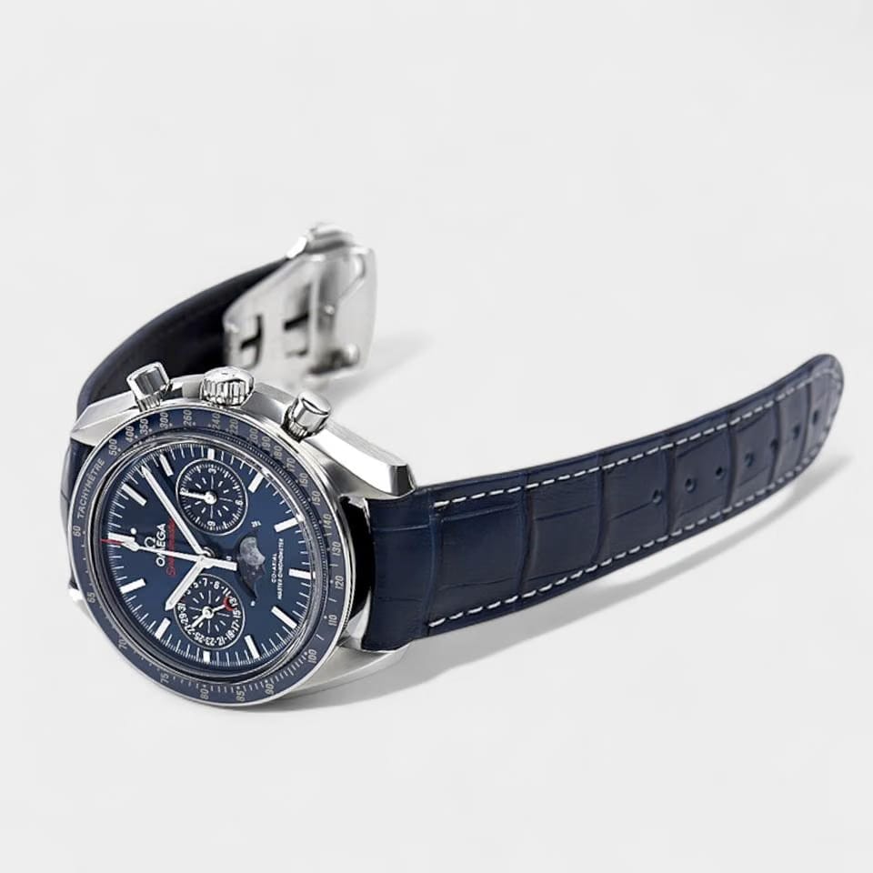Omega Speedmaster Moonphase Co-Axial Master Chronometer Chronograph / Steel / 44.2 / Box&Papers 304.33.44.52.03.001