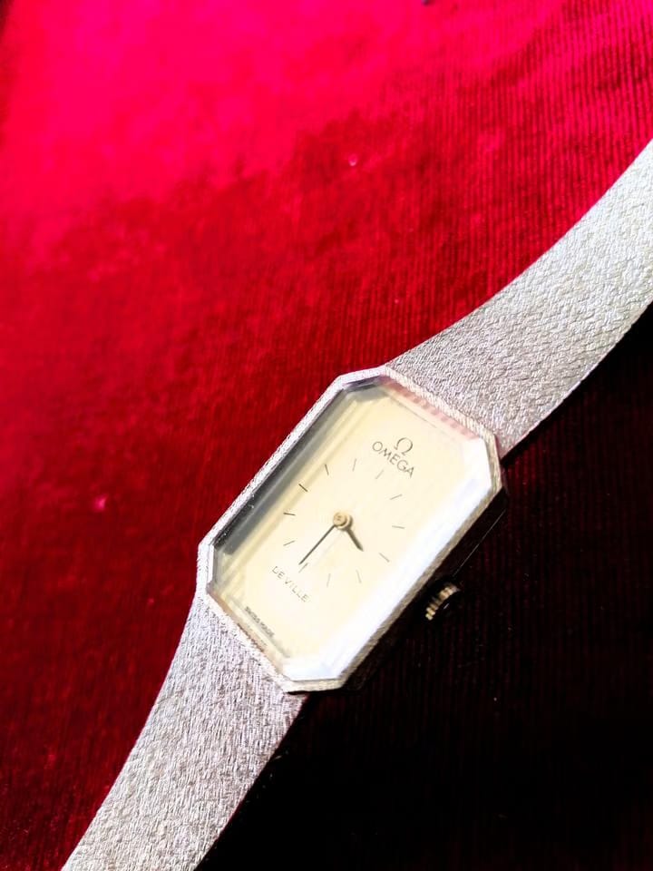 Omega Genève Weissgold Lady NOS