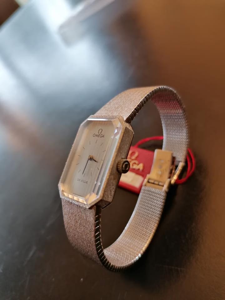 Omega Genève Weissgold Lady NOS