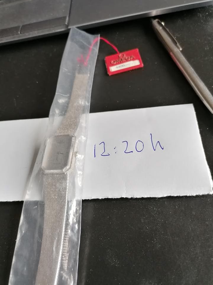 Omega Genève Weissgold Lady NOS