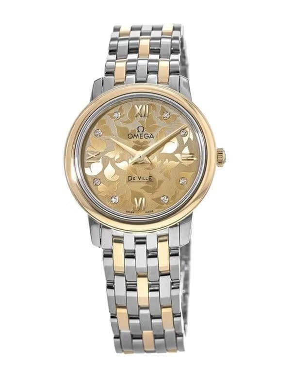 Omega De Ville Prestigebutterfly 27.4 mm quartz saat 424.25.27.60.58.002