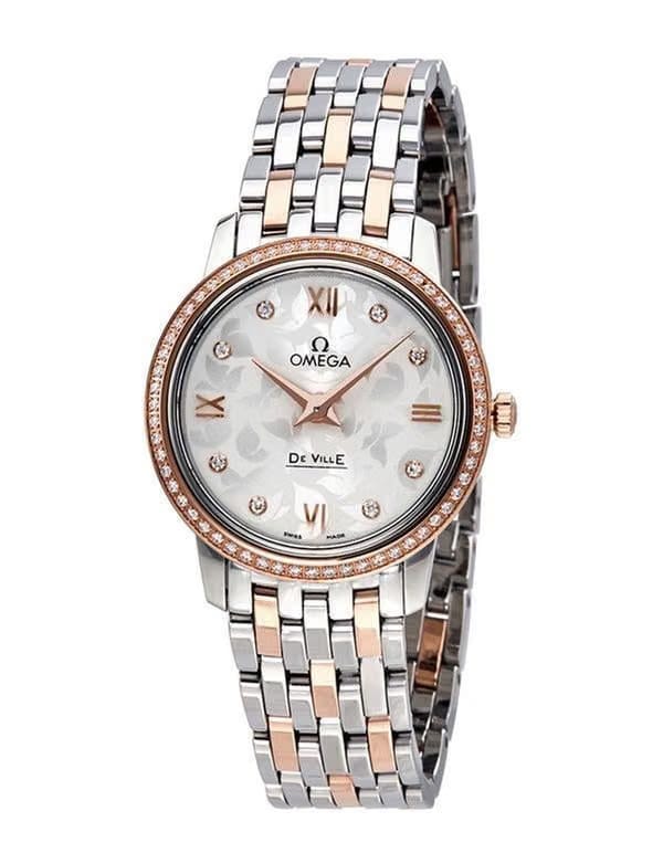 Omega De Ville Prestigebutterfly 27.4 mm quartz saat 424.25.27.60.52.001