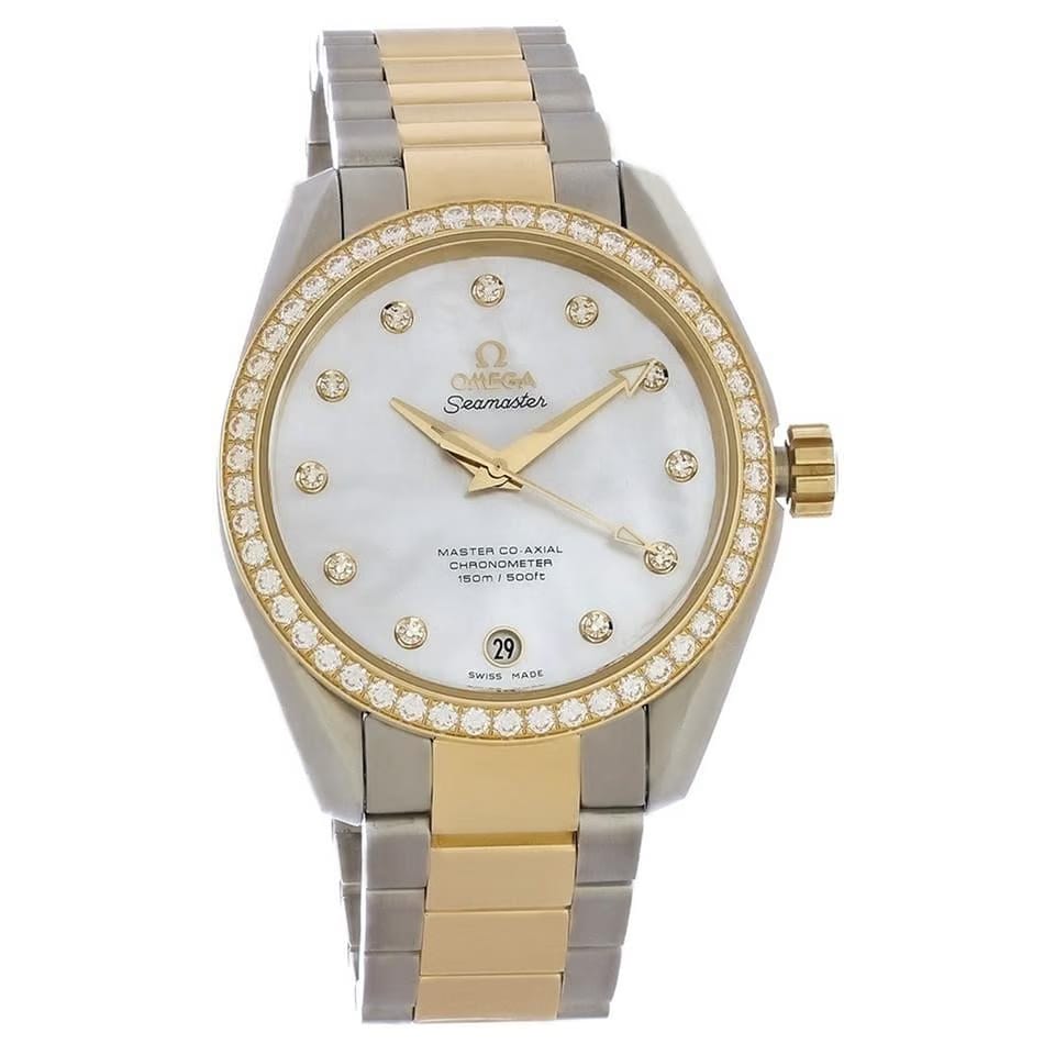 Omega Seamaster Aqua Terra Men's Diamond Watch 231.25.39.21.55.002