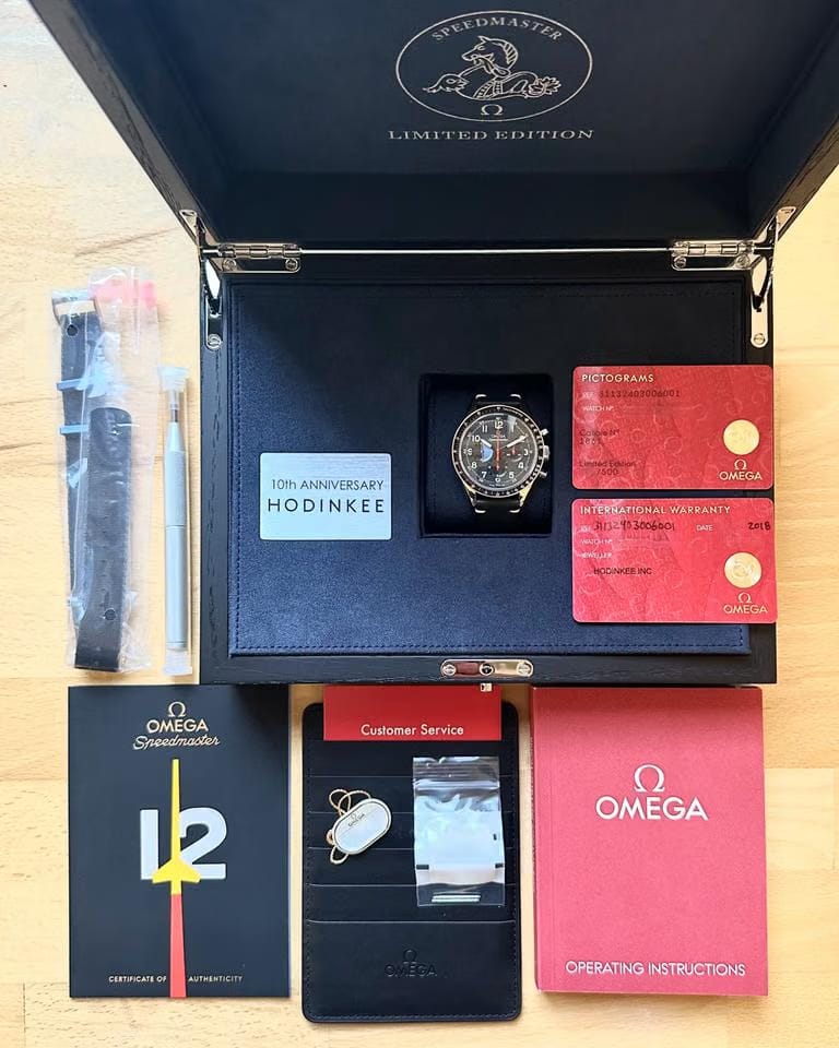 Omega Speedmaster Professional Moonwatchfor HODINKEE 10th Anniversary Limited Edition of 500