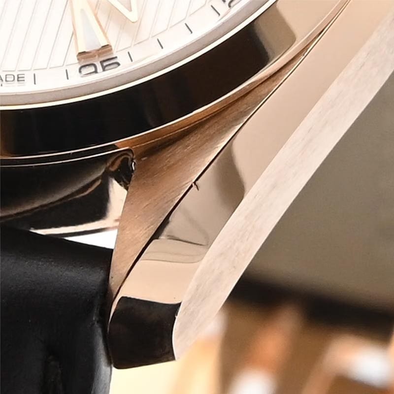 Omega Seamaster Aqua Terra Annual Calendar Red Gold Full Set