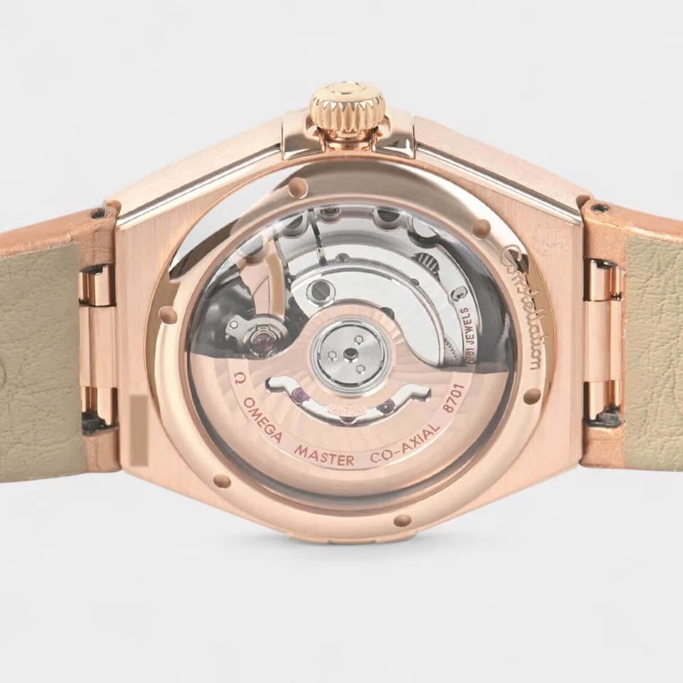Omega Constellation Diamonds / Rose gold / 29 mm / 131.53.29.20.52.002