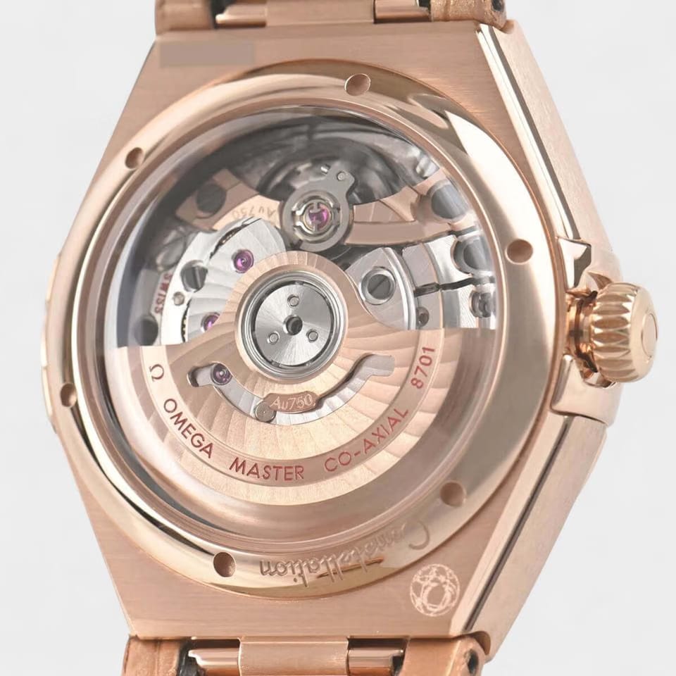 Omega Constellation Diamonds / Rose gold / 29 mm / 131.53.29.20.52.002