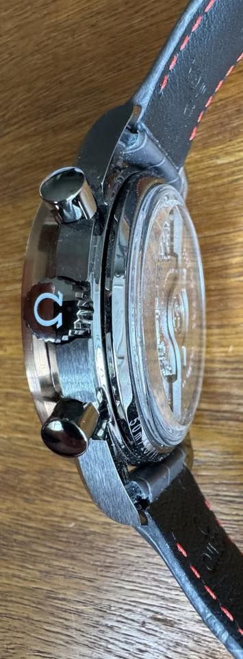 Omega Speedmaster Moonwatch Meteorite Omega Speedmaster Grey Side Of The Moon with Meteorite face