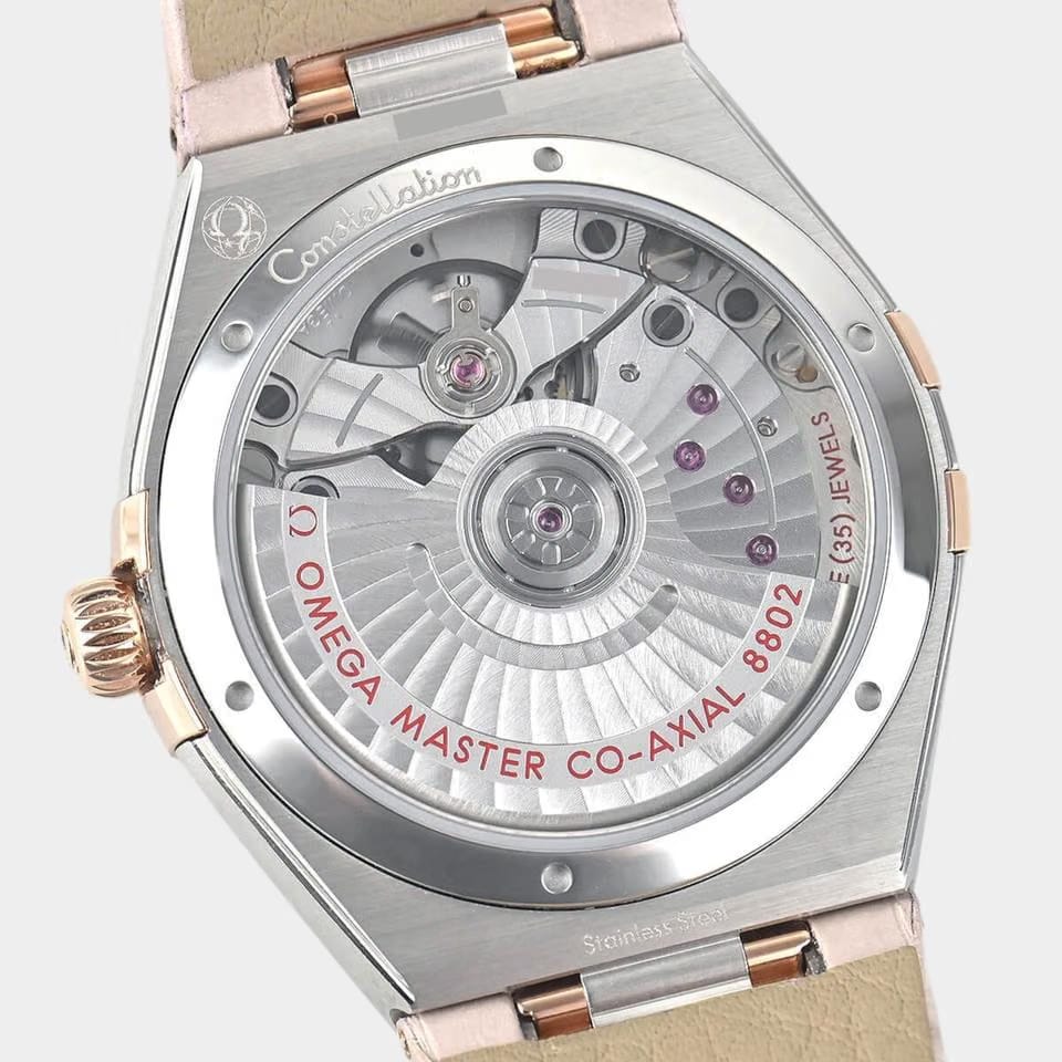 Omega Constellation Diamonds / Steel&Rose gold / 34 mm / 131.28.34.20.55.001