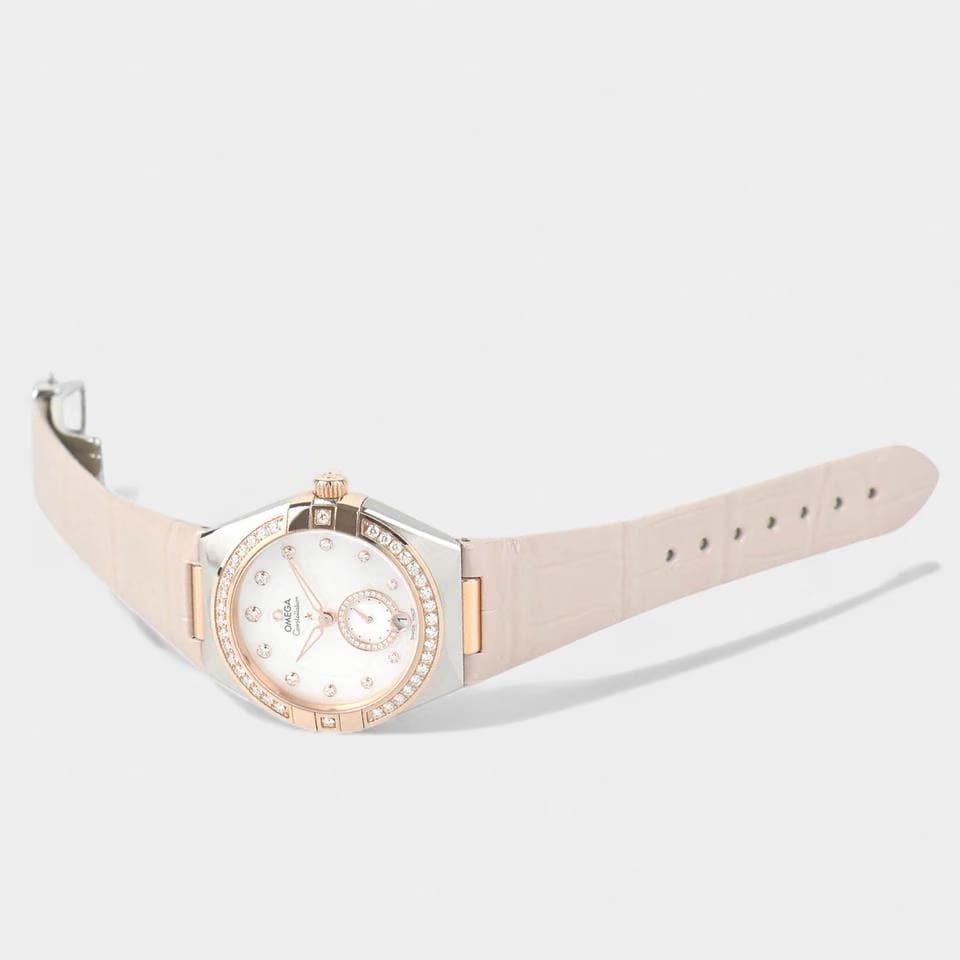 Omega Constellation Diamonds / Steel&Rose gold / 34 mm / 131.28.34.20.55.001