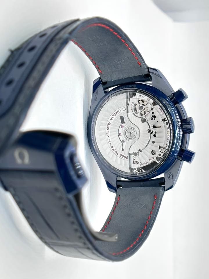 Omega Speedmaster Moonphase Moonwatch Moonphase Blue Side of the Moon Ceramic