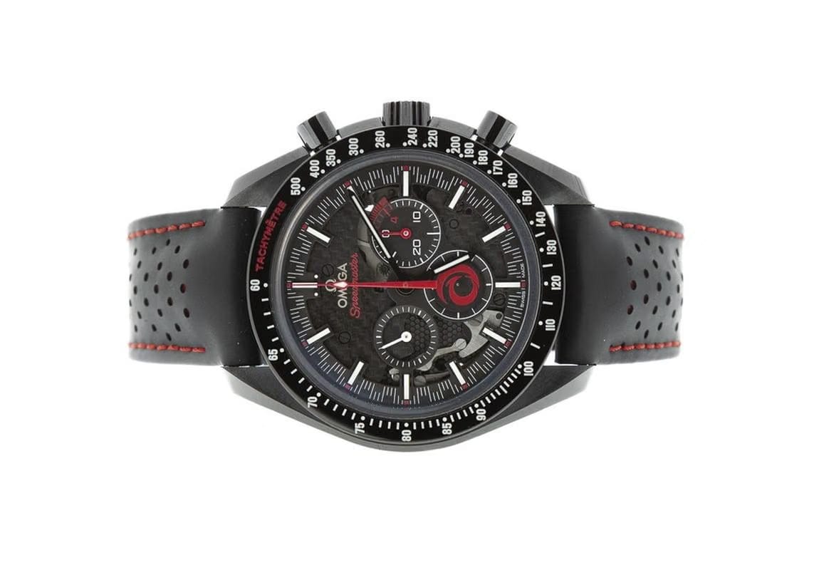 Omega Speedmaster Dark Side Of The Moon Special edition Alinghi 44mm Black Ceramic Case Black Dial Black Rubber Strap 311.92.44.30.01.002 NEW - Warranty start: 2022
