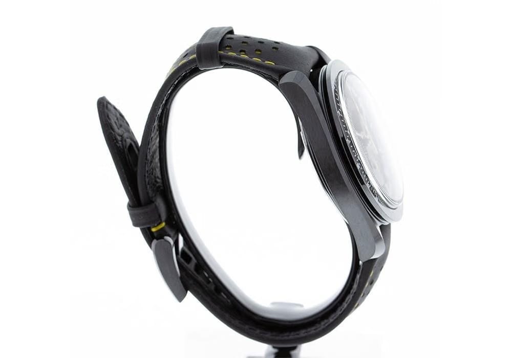 Omega Speedmaster Dark Side Of The Moon Apollo 8 44mm Black Ceramic Case Skeleton Dial Black Leather Strap 311.92.44.30.01.001 NEW - Warranty start: 2023